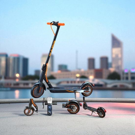 صورة سكوتر كهربائي عالي الأداء تصميم عصري